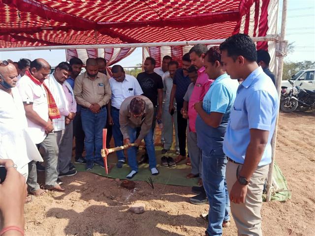 College Building Construction Work Begin