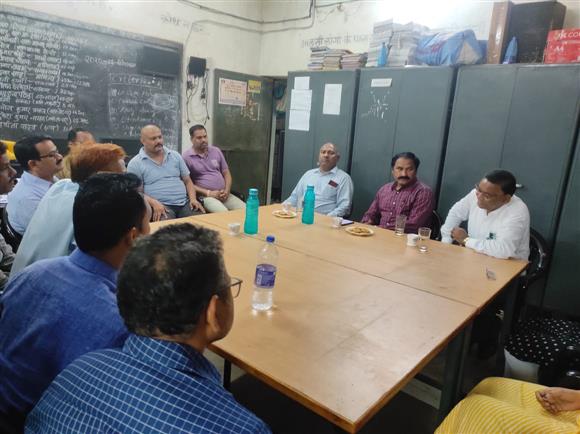Inspection Team visit regarding Naac status
